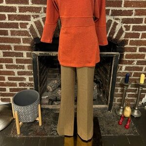 **SOLD** NWOT lauren ralph lauren Brown Houndstooth pants